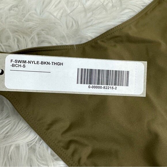 Everlane Women's NWT Beech Dusk The Thigh-High Bikini Swim Bottom Small/W27.25 - Picture 6 of 12